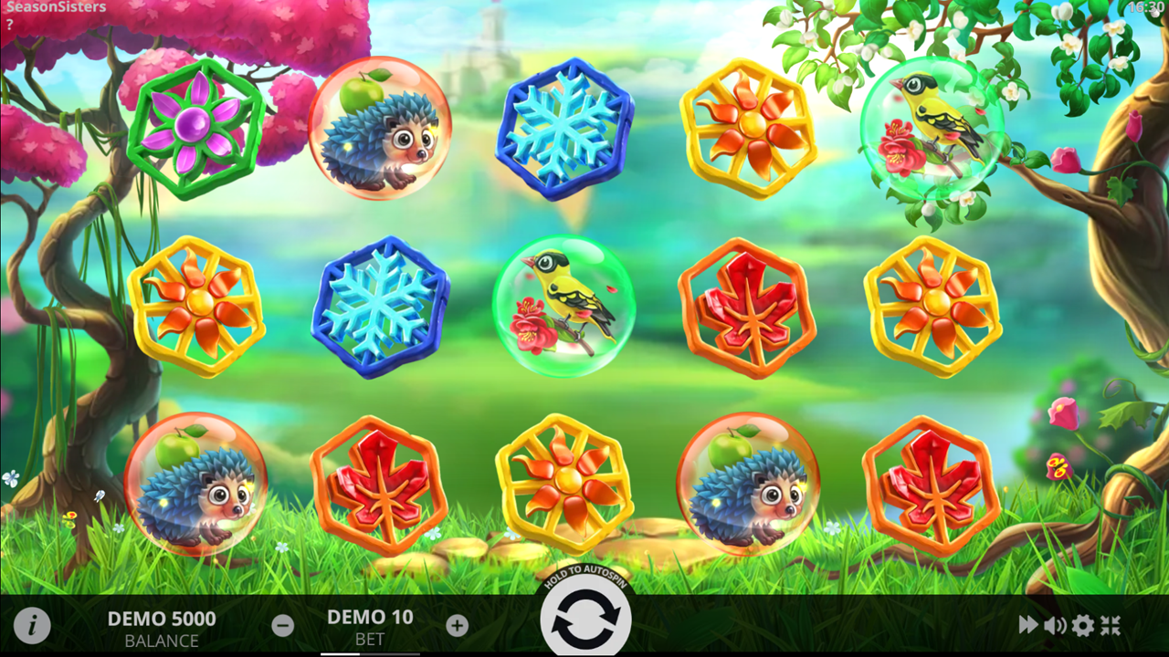 รีวิวเกม Season Sisters สล็อตธีมสาวสวยในป่าหลากสี 3 Season Sisters