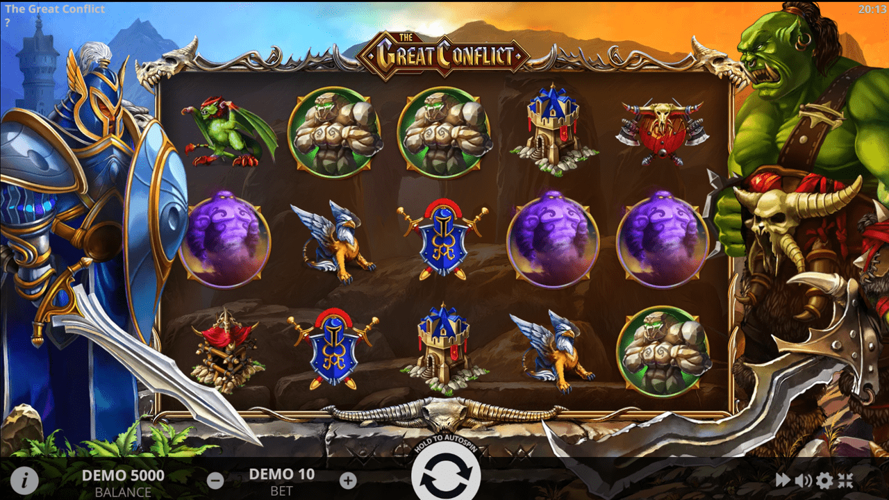 รีวิวเกม The Great Conflict ธีมต่อสู้เผ่ามนุษย์&ออร์ค 3 The Great Conflict